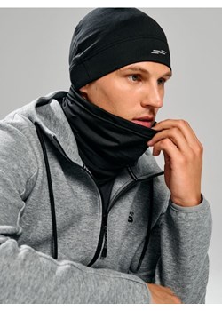 Sinsay - Komin sportowy z odblaskowym nadrukiem - czarny ze sklepu Sinsay w kategorii Szaliki męskie - zdjęcie 185769480