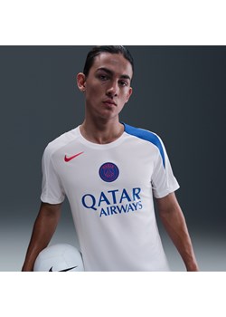 Męska koszulka piłkarska z dzianiny Nike Dri-FIT Total 90 PSG Strike (wersja trzecia) - Biel ze sklepu Nike poland w kategorii T-shirty męskie - zdjęcie 185770262
