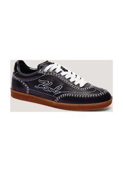 Karl Lagerfeld Skórzane sneakersy KANDIDATE - id: KL254W000016000 - marki Karl Lagerfeld - 185770694 Karl Lagerfeld Skórzane sneakersy KANDIDATE ze sklepu Gomez Fashion Store w kategorii Buty sportowe damskie - zdjęcie 185770694