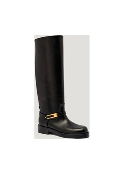 Elisabetta Franchi Skórzane oficerki ze sklepu Gomez Fashion Store w kategorii Kozaki damskie - zdjęcie 185770741