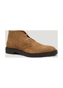 BOSS BLACK Skórzane buty wysokie Calev_Desb_sdfb ze sklepu Gomez Fashion Store w kategorii Buty zimowe męskie - zdjęcie 185770762