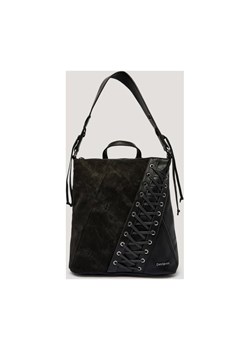 Desigual Plecak BLACK PATCH TANGO PRETORIA MINI ze sklepu Gomez Fashion Store w kategorii Plecaki - zdjęcie 185770844