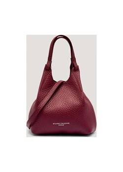 GIANNI CHIARINI Skórzana torebka na ramię Dua ze sklepu Gomez Fashion Store w kategorii Torby Shopper bag - zdjęcie 185770891
