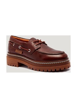 Weekend MaxMara Skórzane loafersy POMPEI ze sklepu Gomez Fashion Store w kategorii Półbuty damskie - zdjęcie 185770934