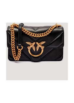 Pinko Skórzana torebka na ramię LOVE ONE MINI LIGHT ze sklepu Gomez Fashion Store w kategorii Listonoszki - zdjęcie 185770951