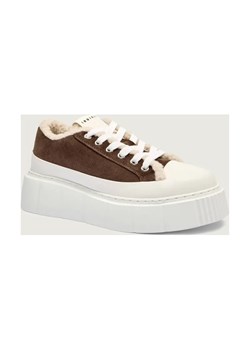 INUIKII Skórzane sneakersy MATILDA CURLY | shearling ze sklepu Gomez Fashion Store w kategorii Buty sportowe damskie - zdjęcie 185770960