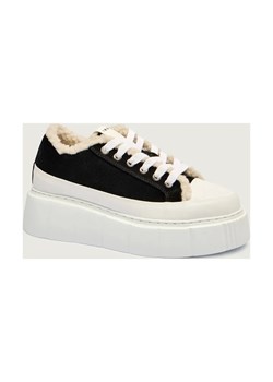 INUIKII Skórzane sneakersy MATILDA CURLY | shearling ze sklepu Gomez Fashion Store w kategorii Buty sportowe damskie - zdjęcie 185770964