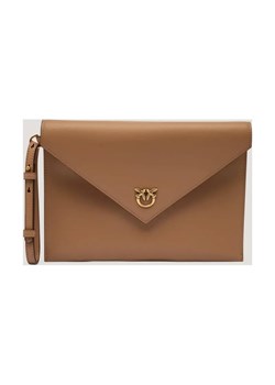 Pinko Skórzana kopertówka FLAT PURSE HANDLE ze sklepu Gomez Fashion Store w kategorii Kopertówki - zdjęcie 185771100