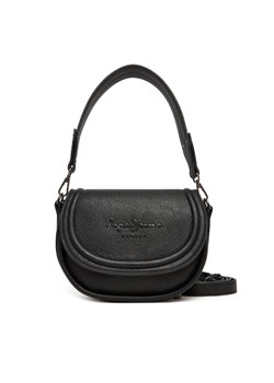 Torebka Pepe Jeans Crisha Code PL0300006 Czarny ze sklepu eobuwie.pl w kategorii Listonoszki - zdjęcie 185776342