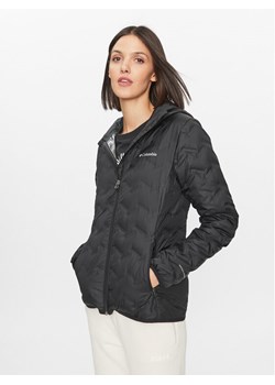 Columbia Kurtka puchowa Delta Ridge™ Down Hooded Jacket Czarny Regular Fit ze sklepu MODIVO w kategorii Kurtki damskie - zdjęcie 185776613