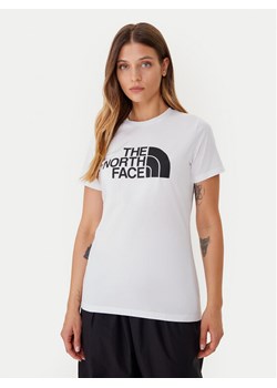 The North Face T-Shirt Easy NF0A8A6D Biały Regular Fit ze sklepu MODIVO w kategorii Bluzki damskie - zdjęcie 185776620
