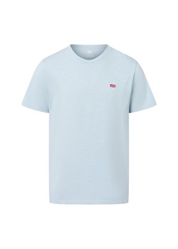 Levi's T-shirt męski Mężczyźni Dżersej jasnoniebieski jednolity ze sklepu vangraaf w kategorii T-shirty męskie - zdjęcie 185777554