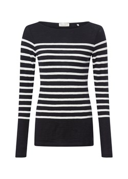 Marc O'Polo Damska koszulka z długim rękawem Kobiety Bawełna granatowy w paski ze sklepu vangraaf w kategorii Bluzki damskie - zdjęcie 185777562