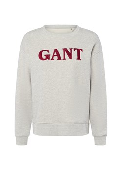 Gant Bluza damska Kobiety Bawełna jasny szary marmurkowy ze sklepu vangraaf w kategorii Bluzy damskie - zdjęcie 185777614