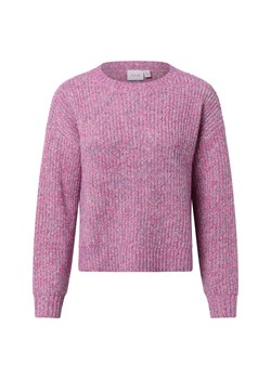 Vila Damski sweter z dzianiny - VISposa Kobiety wyrazisty róż marmurkowy ze sklepu vangraaf w kategorii Swetry damskie - zdjęcie 185777631