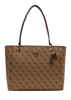 GUESS Damski shopper - Noelle Kobiety Sztuczna skóra beżowy wzorzysty ze sklepu vangraaf w kategorii Torby Shopper bag - zdjęcie 185777703