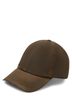 Barbour Męska czapka z daszkiem - Wax Cap Mężczyźni Bawełna khaki jednolity ze sklepu vangraaf w kategorii Czapki z daszkiem męskie - zdjęcie 185777752