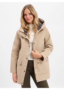 Barbour Kurtka damska - zimowa Beadnell Kobiety Bawełna beżowy jednolity ze sklepu vangraaf w kategorii Kurtki damskie - zdjęcie 185777763