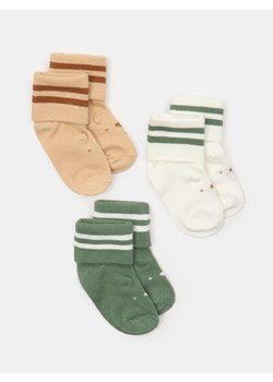 Sinsay - Długie skarpetki niemowlęce 3 pack - wielobarwny - id: 078FZ-MLC - marki Sinsay - 185779401 Sinsay - Długie skarpetki niemowlęce 3 pack - wielobarwny ze sklepu Sinsay w kategorii Skarpetki dziecięce - zdjęcie 185779401