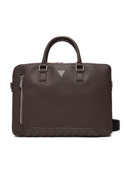 Torba na laptopa Guess HMTOLG P5447 Brązowy ze sklepu eobuwie.pl w kategorii Torby na laptopa - zdjęcie 185779662