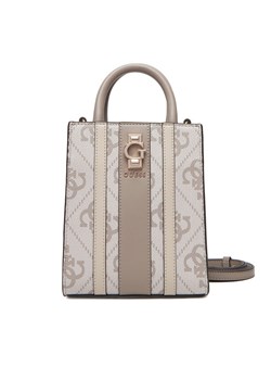 Torebka Guess Erenia Mini HWSO78 38750 Beżowy ze sklepu eobuwie.pl w kategorii Kuferki - zdjęcie 185779664