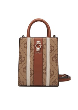 Torebka Guess Erenia Mini HWSO78 38750 Beżowy ze sklepu eobuwie.pl w kategorii Torebki damskie - zdjęcie 185779700