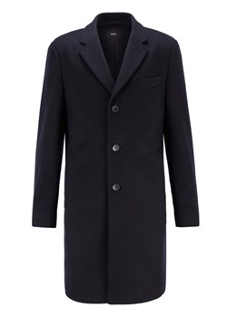 Boss Płaszcz wełniany Nye2 50438689 Granatowy Regular Fit ze sklepu MODIVO w kategorii Płaszcze męskie - zdjęcie 185779902