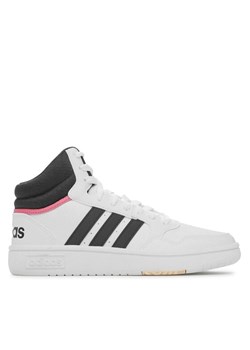 adidas Sneakersy Hoops 3.0 GW5455 Biały ze sklepu MODIVO w kategorii Buty sportowe damskie - zdjęcie 185779921