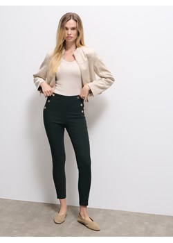 Mohito - Spodnie skinny - zielony ze sklepu Mohito w kategorii Spodnie damskie - zdjęcie 185780354