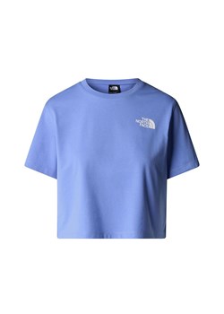 Koszulka damska The North Face Simple Dome 0A87U40YI1 - niebieska ze sklepu streetstyle24.pl w kategorii Bluzki damskie - zdjęcie 185781270