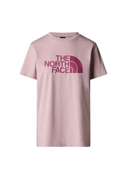 Koszulka damska The North Face Easy 0A8A6GA1O1 - różowa ze sklepu streetstyle24.pl w kategorii Bluzki damskie - zdjęcie 185781274