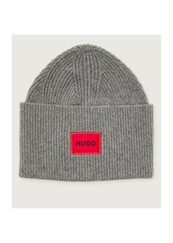 HUGO Wełniana czapka Xaff 6 ze sklepu Gomez Fashion Store w kategorii Czapki zimowe męskie - zdjęcie 185781384