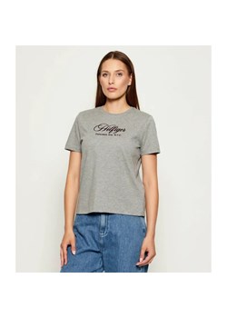 Tommy Hilfiger T-shirt | Regular Fit ze sklepu Gomez Fashion Store w kategorii Bluzki damskie - zdjęcie 185781464