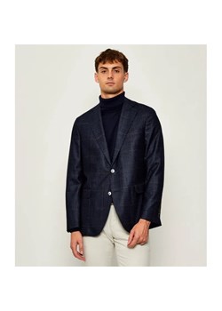Oscar Jacobson Wełniana marynarka Fogerty | Regular Fit | z dodatkiem jedwabiu i kaszmiru ze sklepu Gomez Fashion Store w kategorii Marynarki męskie - zdjęcie 185781522