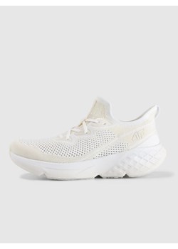 Damskie sneakersy 4F Velocity E-knit 4FRSS25FSPOF171 - białe ze sklepu Sportstylestory.com w kategorii Buty sportowe damskie - zdjęcie 185784884