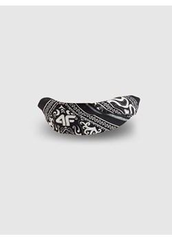 Dziecięca bandana 4F 4FJRAW25ABDAU130 - czarna ze sklepu Sportstylestory.com w kategorii Szaliki dziecięce - zdjęcie 185785121