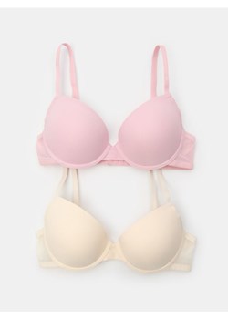 Sinsay - Biustonosz push-up z fiszbinami 2 pack - wielobarwny ze sklepu Sinsay w kategorii Biustonosze - zdjęcie 185787102