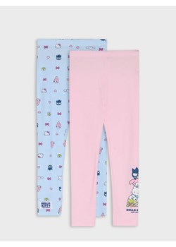 Sinsay - Legginsy 2 pack Hello Kitty - niebieski ze sklepu Sinsay w kategorii Spodnie dziewczęce - zdjęcie 185787160