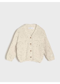 Sinsay - Bawełniany sweter - kremowy ze sklepu Sinsay w kategorii Bluzy i swetry - zdjęcie 185787161