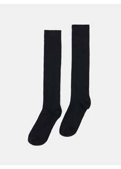 Sinsay - Podkolanówki 2 pack - czarny ze sklepu Sinsay w kategorii Podkolanówki - zdjęcie 185787273