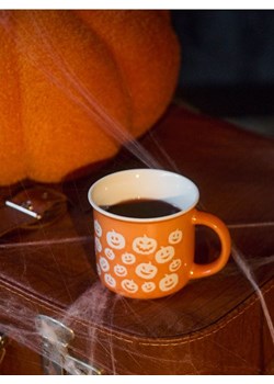 Sinsay - Ceramiczny kubek z uchem w dynie na Halloween - pomarańczowy ze sklepu Sinsay w kategorii Dom - zdjęcie 185787350