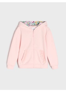 Sinsay - Bluza rozpinana z kapturem - różowy ze sklepu Sinsay w kategorii Bluzy dziewczęce - zdjęcie 185787362
