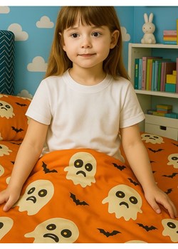 Sinsay - Komplet pościeli z motywem halloweenowym - pomarańczowy ze sklepu Sinsay w kategorii Dom - zdjęcie 185787423