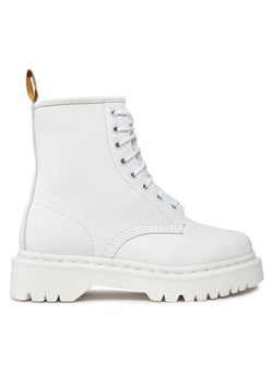 Glany Dr. Martens 1460 Vegan 27357113 Biały ze sklepu eobuwie.pl w kategorii Workery damskie - zdjęcie 185788741