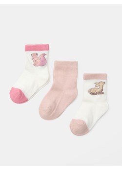 Sinsay - Skarpetki niemowlęce 3 pack - wielobarwny - id: 072FZ-MLC - marki Sinsay - 185790964 Sinsay - Skarpetki niemowlęce 3 pack - wielobarwny ze sklepu Sinsay w kategorii Skarpetki dziecięce - zdjęcie 185790964