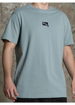 Sinsay - Bawełniana koszulka z napisem - szary ze sklepu Sinsay w kategorii T-shirty męskie - zdjęcie 185791051