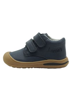lamino Skórzane sneakersy w kolorze granatowym ze sklepu Limango Polska w kategorii Buty zimowe dziecięce - zdjęcie 185792094