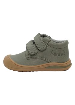 lamino Skórzane sneakersy w kolorze khaki ze sklepu Limango Polska w kategorii Buty zimowe dziecięce - zdjęcie 185792122
