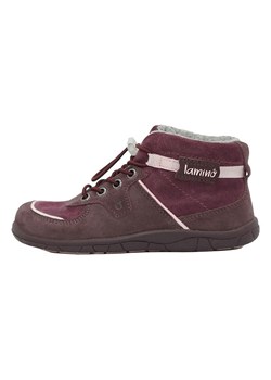 lamino Skórzane buty w kolorze fioletowym do chodzenia na boso ze sklepu Limango Polska w kategorii Buty zimowe dziecięce - zdjęcie 185792372
