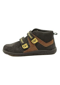lamino Skórzane buty w kolorze brązowym do chodzenia na boso ze sklepu Limango Polska w kategorii Buty zimowe dziecięce - zdjęcie 185792421